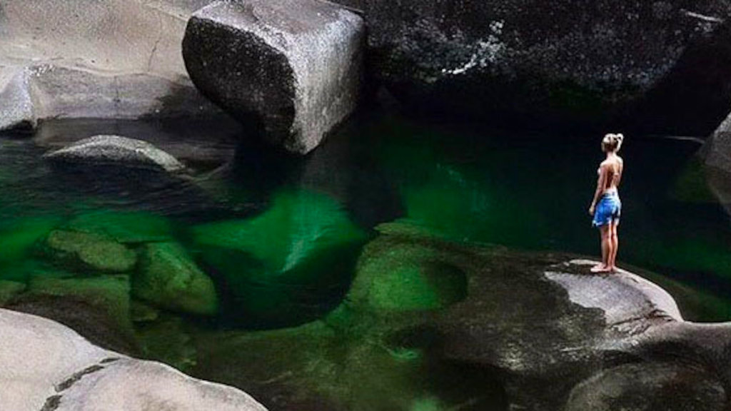 Sydney to Cairns in a campervan: Babinda Boulders Sydney to Cairns in a campervan: Babinda Boulders