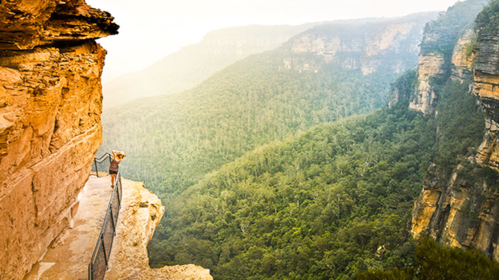 Blue Mountains in a campervan Blue Mountains in a campervan